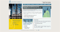 Desktop Screenshot of bhjllp.com